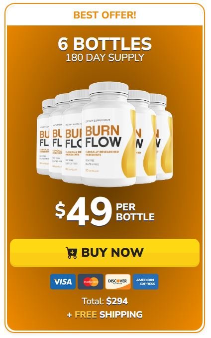 Buy BurnFlow 6 Bottles